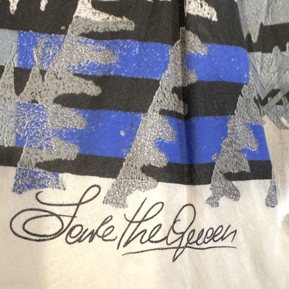 Save The Queen White Printed Maxi Skirt – Size S - Picture 3 of 9